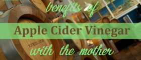 Benefits Of Apple Cider Vinegar With The Mother