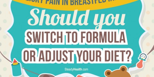 Colicky Pain In Breastfed Infants: Should You Switch To Formula Or Adjust Your Diet?