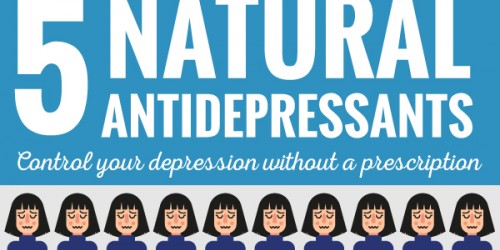 Control Your Depression Without a Prescription: 5 Best Natural Antidepressants to Improve Your Mood
