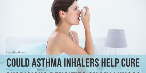 Could Asthma Inhalers Help Cure Suspicious Densities On My Lungs ?