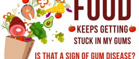 Food Keeps Getting Stuck In My Gums: Is That A Sign Of Gum Disease?