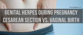 Genital Herpes During Pregnancy: Cesarean Section Vs. Vaginal Birth