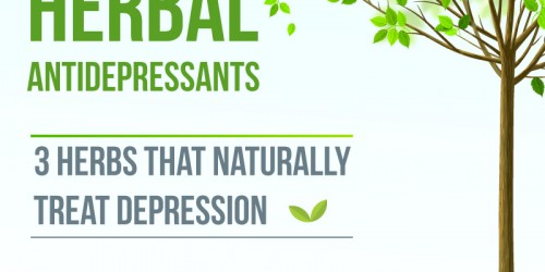 Herbal Antidepressants: 3 Herbs that Naturally Treat Depression