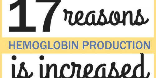 High Hemoglobin Levels: Seventeen Reasons Your Hemoglobin Production Is Increased