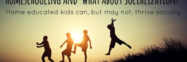 Homeschooling And 'What About Socialization?': Home Educated Kids Can, But May Not, Thrive Socially