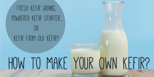 How To Make Your Own Kefir: Fresh Kefir Grains, Powdered Kefir Starter, Or Kefir From Old Kefir?