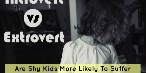 Introvert Vs Extrovert Children: Are Shy Kids More Likely To Suffer From Childhood Anxiety?