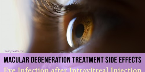 Macular Degeneration Treatment Side Effects: Eye Infection after Intravitreal Injection