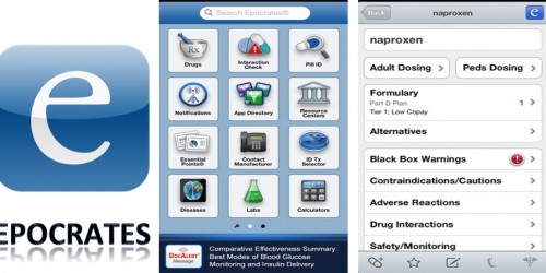 Top 3 Alternative Apps Instead of Epocrates: LexiComp, Micromedex and Medscape