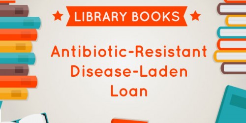 Library Books: Antibiotic-Resistant Disease-Laden Loan