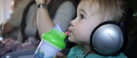 Air travel with a small infant