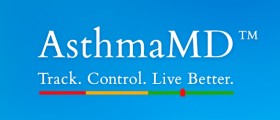 AsthmaMD App, an asthma diary log for patients and their healthcare providers