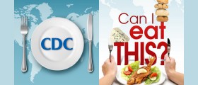 CDC Can I Eat This? App, safe food and drink recommendations for travelers to avoid stomach problems