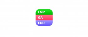 Prego Wheel App, a simple OB wheel for calculating gestational age and pregnancy due date