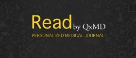 Read by QxMD App, an easy way to keep up with new articles from various medical journals