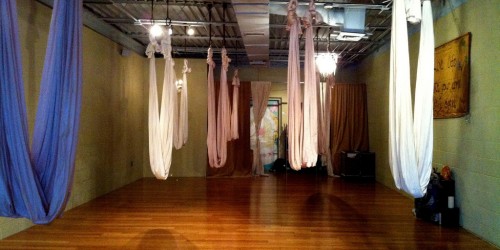 Anti-Gravity Yoga: Hanging Out With The Aerial Yogis