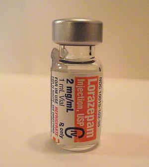 Anxiety disorders treated with Lorazepam