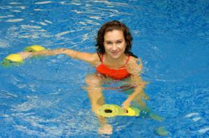 Aqua aerobics - water aerobics exercises