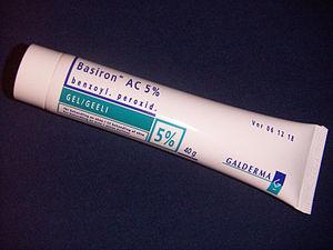 Benzoyl peroxide skin care products