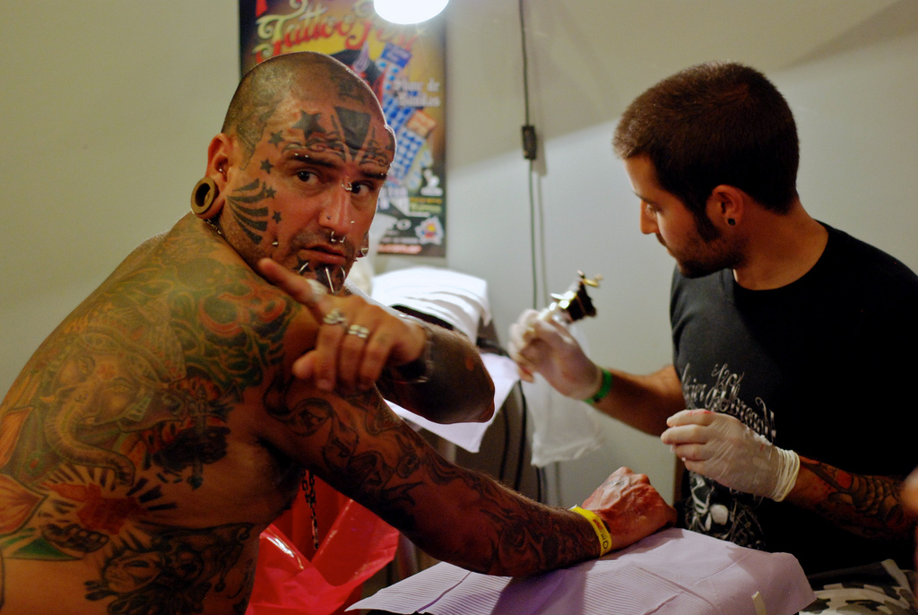 Temporary Body Modification / Extreme Tattoo And body Modification From Around The world ... - Injecting yourself with saline would have a temporary effect, dr.