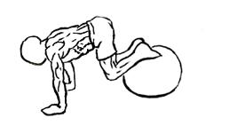 Different types of push-up for physical exercise