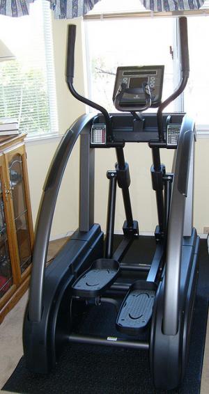 Elliptical trainer workout