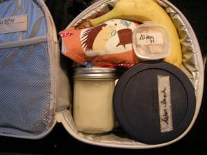 Healthy packed lunches for children