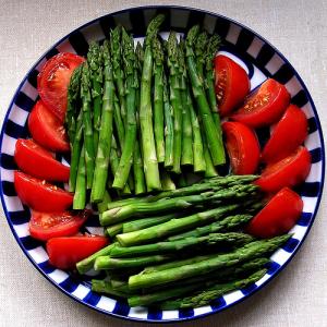 High fiber vegetables