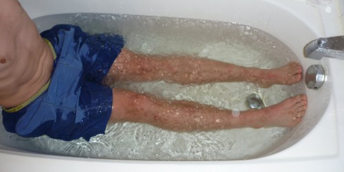 Ice Baths Have No Effect On Relieving Muscle Soreness