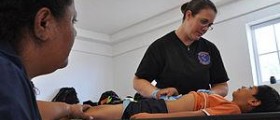 Left abdominal pain under ribs
