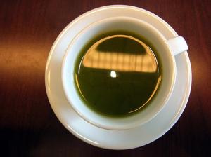 Link between green tea and losing weight