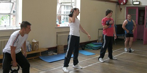 One-Armed Kettlebell Swings For Rotational Core Stability