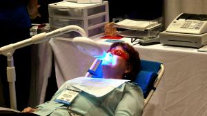 Painful teeth whitening