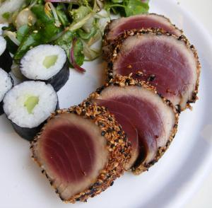 spicy tuna crunch roll calories