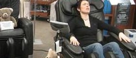 The serenity relaxation massage chair