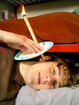 Using ear candles
