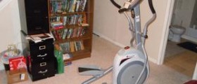 Working out with low-impact elliptical exercise machines